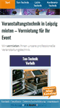 Mobile Screenshot of dd-eventtechnik.de
